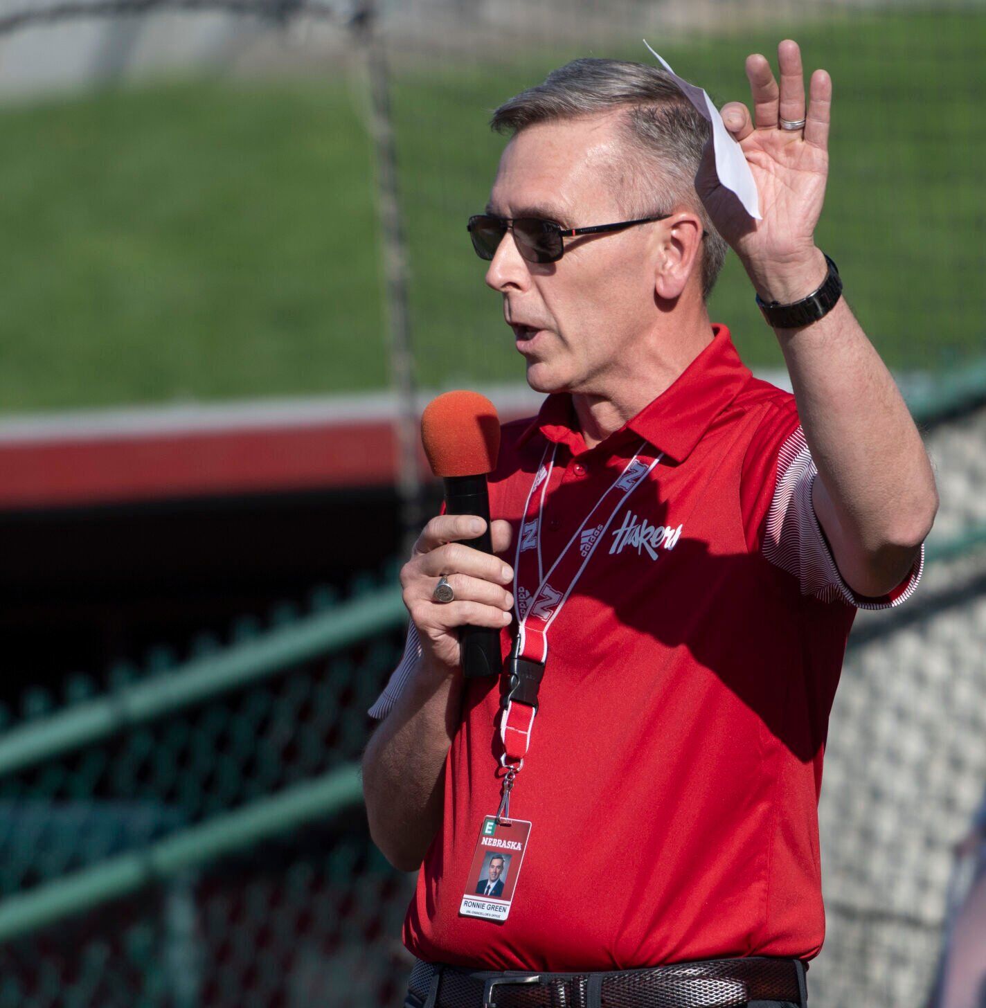Nebraska softball watch party, 5.15